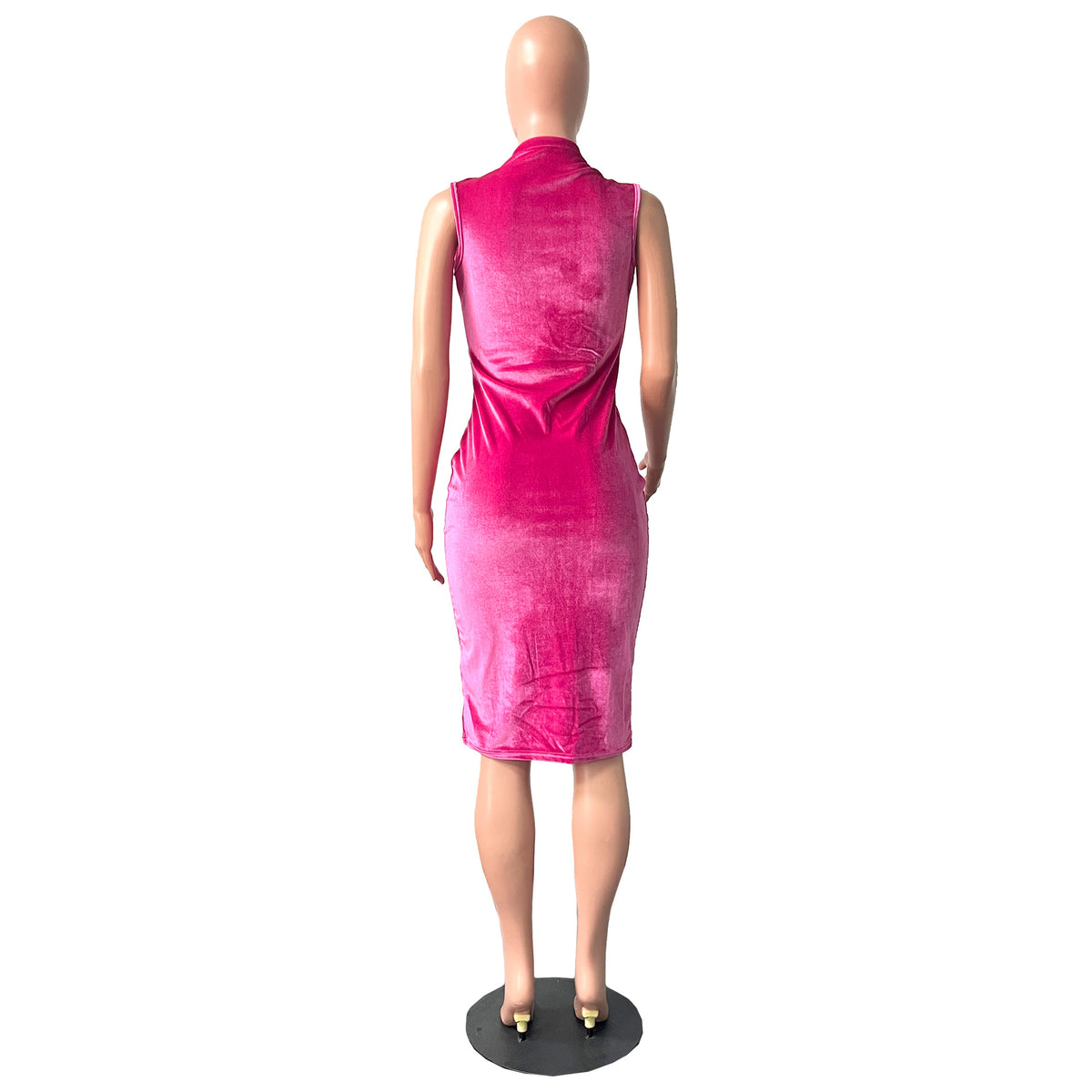 EraPosh FlameMuse Deep V Lace Dress