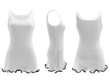 Load image into Gallery viewer, Sleeveless Wavy Hem Fitted Tank Dress