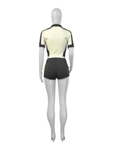 Load image into Gallery viewer, Slim Fit Double Top Sports Short Sleeve Shorts Set