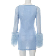 Load image into Gallery viewer, Cross-cut short skirt dress