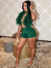 Load image into Gallery viewer, Sexy halterneck two-piece pantsuit