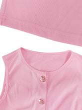 Load image into Gallery viewer, Three-dimensional flower hip skirt suit