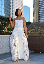 Load image into Gallery viewer, Lace tube top two piece set AY3661