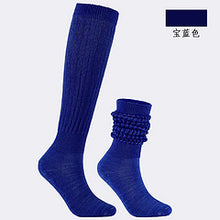 Load image into Gallery viewer, Hot selling color mid tube trendy pile socks AE4139