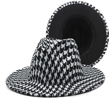 Load image into Gallery viewer, Printed double-sided color matching jazz hat(AE4073)