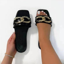 Load image into Gallery viewer, New chain slippers (HPSD007)