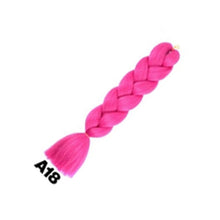 Load image into Gallery viewer, Solid color synthetic big braid wig tresses(AH5056)