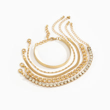 Load image into Gallery viewer, Fashion Rhinestone Set Bracelet(AE4104)