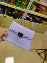 Load image into Gallery viewer, Multicolor rivet jelly fashion pouch AB2015