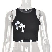 Load image into Gallery viewer, Sexy round neck embroidered fashion vest(AY1755)