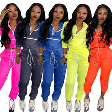 Load image into Gallery viewer, Fashion zipper casual suit AY2350