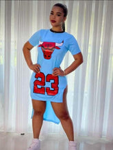 Load image into Gallery viewer, New  basketball slit dress (no brand) AY1138