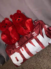 Load image into Gallery viewer, Teddy bear slippers +bags SET