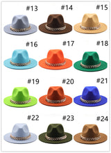 Load image into Gallery viewer, Fashion Chain Jazz Hat AE4099