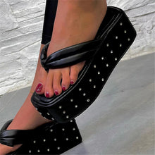 Load image into Gallery viewer, Sponge cake platform flip-flops(HPSD207)