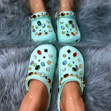 Load image into Gallery viewer, Explosive style jewel hole shoes women flat sandals(HPSD093)