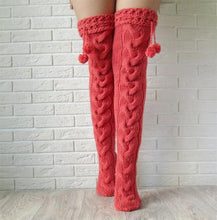 Load image into Gallery viewer, Ball over the knee plus long socks(A11185)