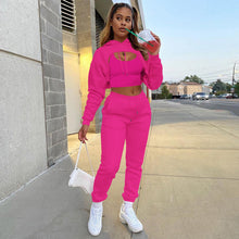 Load image into Gallery viewer, Personality plus velvet sweater three-piece suit(AY1411