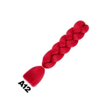 Load image into Gallery viewer, Solid color synthetic big braid wig tresses(AH5056)