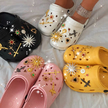 Load image into Gallery viewer, Explosive Rhinestone Hole Shoes Baotou Sandals(HPSD099)