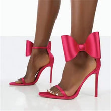Load image into Gallery viewer, Fashion bow buckle high heels(HPSD194)