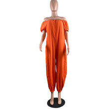 Load image into Gallery viewer, Plus size solid color loose fit jumpsuit AY1173
