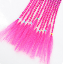 Load image into Gallery viewer, Hot selling synthetic color three-strand ponytail head rope(AH5054)