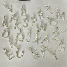 Load image into Gallery viewer, Rhinestone letter necklace(quantity 10)