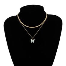 Load image into Gallery viewer, Hot selling butterfly necklace earrings set