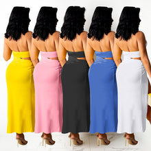 Load image into Gallery viewer, Hot temperament strap hook dress