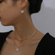 Load image into Gallery viewer, Hot selling butterfly necklace earrings set