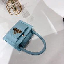 Load image into Gallery viewer, Fashion triangle metal messenger mini bag(AB2041)