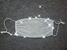 Load image into Gallery viewer, Fashion rhinestone decorative face mask(AE4103)