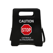Load image into Gallery viewer, Creative stop sign no driving messenger bag(AB2064)