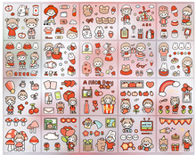 Load image into Gallery viewer, oil rabbit diary cute waterproof sticker(AE4034)