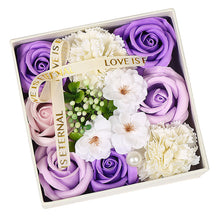 Load image into Gallery viewer, Soap flower gift box rose flower gift box(AE4082)