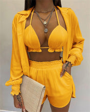 Load image into Gallery viewer, Sexy solid print 3 piece set AY1913