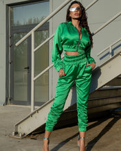 Load image into Gallery viewer, Zipper fashion sports two-piece suit(AY1576)