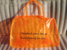 Load image into Gallery viewer, Hot selling sports transparent jelly bag