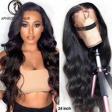 Load image into Gallery viewer, HD Transparent 150% 13X4 Lace Front wigs Body wave(AH5025)