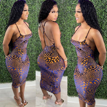 Load image into Gallery viewer, Fashion printed sexy dress AY1903