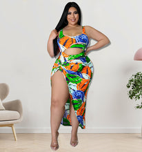 Load image into Gallery viewer, Sexy navel long skirt two-piece suit AY1891