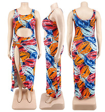 Load image into Gallery viewer, Sexy navel long skirt two-piece suit AY1891