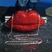 Load image into Gallery viewer, Water drill bag acrylic lip chain bag AB2080