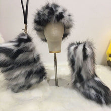 Load image into Gallery viewer, Hot selling fur set come(Headband bag boots ) HPSD142
