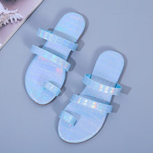 Load image into Gallery viewer, Hot round head colorful slippers