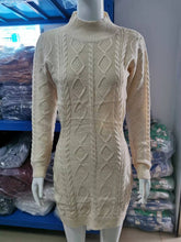 Load image into Gallery viewer, Halter slim knit dress with hips(AY1494)