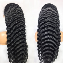 Load image into Gallery viewer, Human hair deep wave 13*4 lace wig(AH5031)