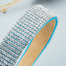 Load image into Gallery viewer, Fashion rhinestone tassel headband(AE4102)