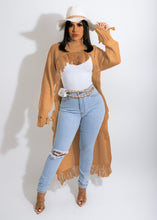 Load image into Gallery viewer, Long tassel sweater shawl(AY1485)